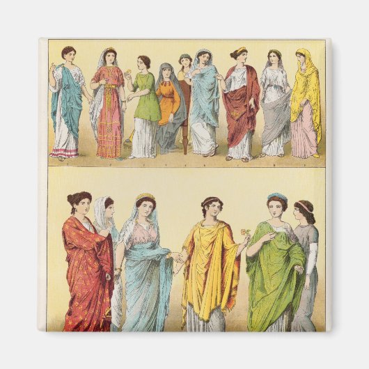 Roman Dress Magnet (Vorne)