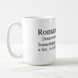 Roman Empire - Denken Sie an - Slang - Wörterbuch Kaffeetasse
