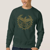 Roman Empire Eagle Mosaic Emblem Sweatshirt (Vorderseite)