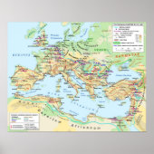 Roman Empire Map Poster (Vorne)