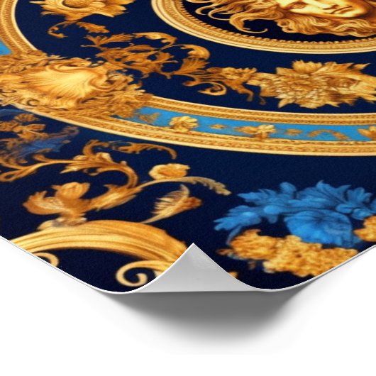 Roman Face Poster (Ecke)