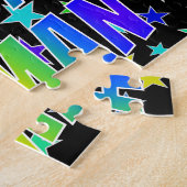 "ROMAN" First Name, Fun "HAPPY BIRTHDAY" Puzzle (Seite)