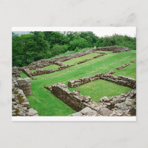 Roman Fort über die Hadrianmauer Postkarte