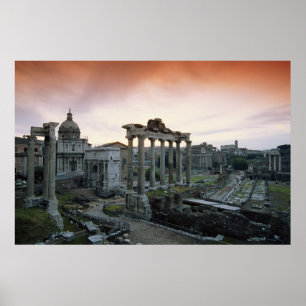 Roman Forum Poster