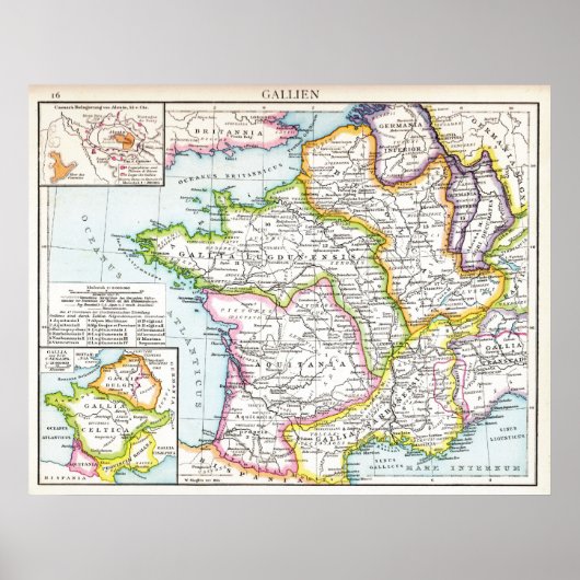 Roman Gaul Poster (Vorne)