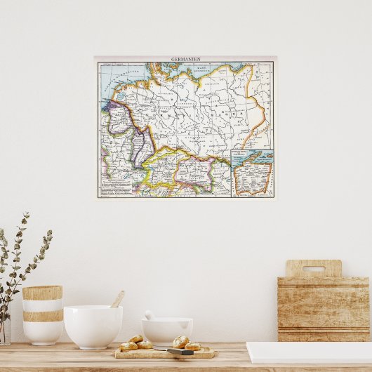 Roman Germania Poster (Küche)