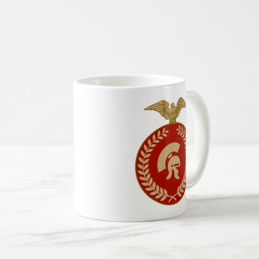 Roman Gladiator Kaffeetasse (VorderseiteRechts)