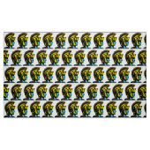 Roman Gladiator Pop Art Portrait Stoff (Fat Quarter (45,7 x 55,9 cm))