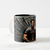 Roman Gladiator Valor Knolling Tasse (Vorderseite Links)