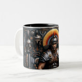 Roman Gladiator Valor Knolling Tasse (Vorderseite Links)
