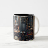 Roman Gladiator Valor Zweifarbige Tasse (VorderseiteRechts)
