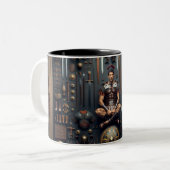 Roman Gladiator Valor Zweifarbige Tasse (Vorderseite Links)