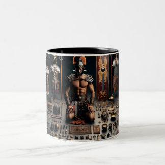 Roman Gladiator Valor Zweifarbige Tasse