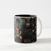 Roman Gladiator Valor Zweifarbige Tasse (VorderseiteRechts)