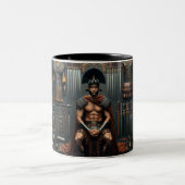 Roman Gladiator Valor Zweifarbige Tasse (Mittel)