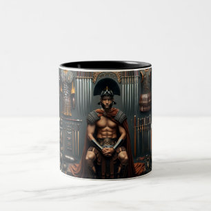 Roman Gladiator Valor Zweifarbige Tasse