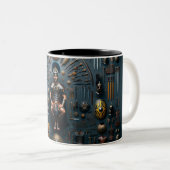 Roman Gladiator Valor Zweifarbige Tasse (VorderseiteRechts)