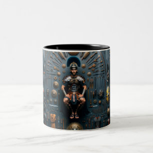 Roman Gladiator Valor Zweifarbige Tasse