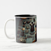 Roman Gladiator Valor Zweifarbige Tasse (Links)