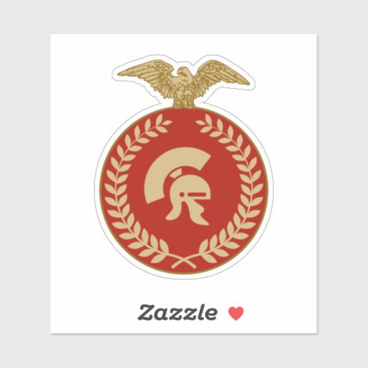Roman Gladiator Vinyl Sticker (Blatt)