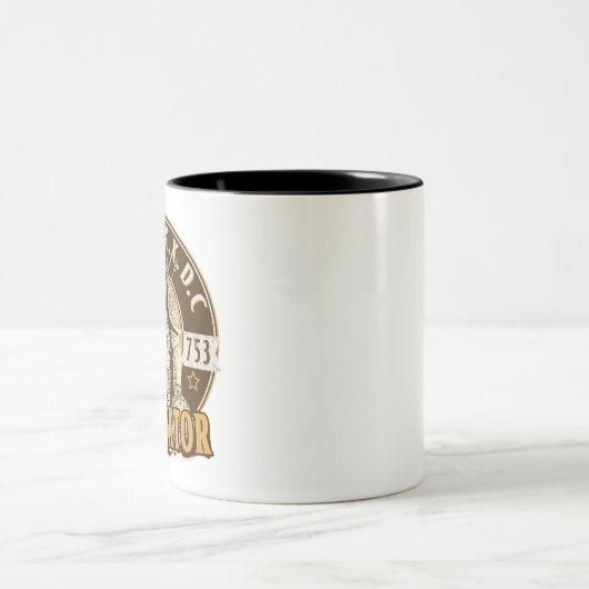 Roman Gladiator Zweifarbige Tasse (Mittel)