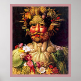 Roman God of the Seasons by Giuseppe Arcimbolodo Poster
