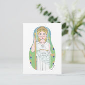Roman Goddess Juno Matryoshka Postcard Postkarte (Stehend Vorderseite)