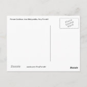 Roman Goddess Juno Matryoshka Postcard Postkarte (Rückseite)