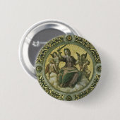 Roman Goddess Justice mit Engeln von Raphael Button (Vorne & Hinten)