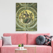 Roman Goddess Justice mit Engeln von Raphael Leinwanddruck (Insitu (Wohnzimmer))