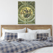 Roman Goddess Justice mit Engeln von Raphael Leinwanddruck (Insitu (Schlafzimmer))