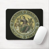 Roman Goddess Justice mit Engeln von Raphael Mousepad (Mit Mouse)