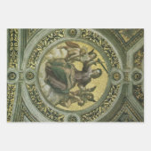 Roman Goddess Justice with Angels by Raphael Geschenkpapier Set (Vorderseite 3)