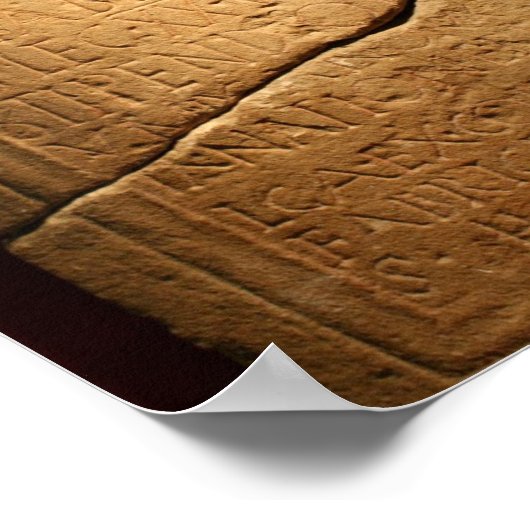 Roman Gravestone Poster (Ecke)
