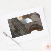 Roman Imperial Baths Trier Rechteckiger Aufkleber (Umschlag)