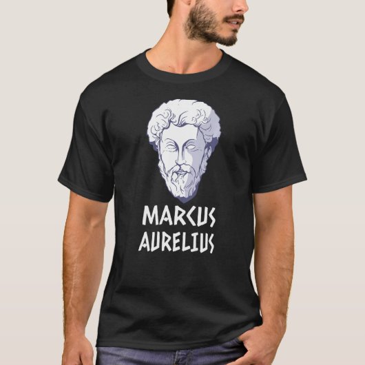 Roman Kaiser Antiker Philosoph Wahrheit Marcus Aur T-Shirt (Vorderseite)