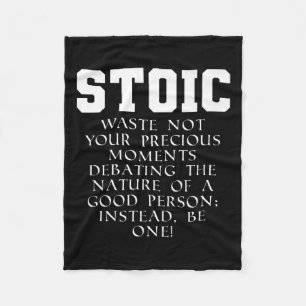 Roman Kaiserbuch Zitat Marcus Aurelius Stoic Prem Fleecedecke