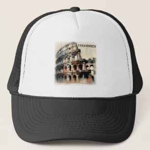 Roman Kolosseum Italien Europa Truckerkappe