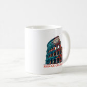 Roman Kolosseum, Italien Kaffeetasse (VorderseiteRechts)