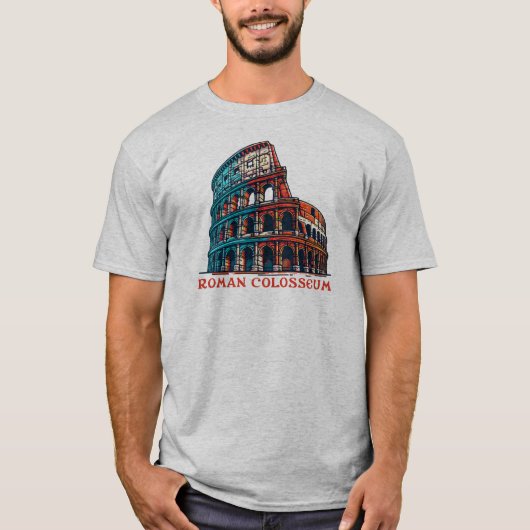 Roman Kolosseum, Italien T-Shirt (Vorderseite)