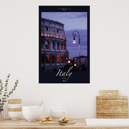 Roman Kolosseum Poster (Küche)