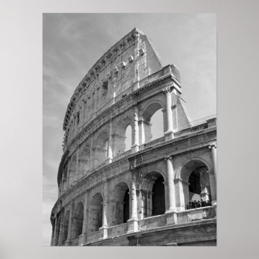 Roman Kolosseum, Rom, Italien Poster (Vorne)