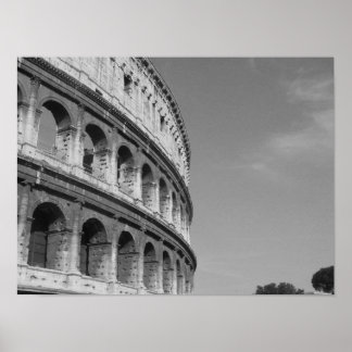 Roman Kolosseum Side Foto Print Poster