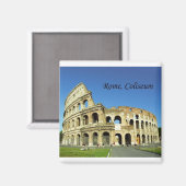 Roman Kolosseum (St.K.) Magnet (Vorderseite/Rückseite)