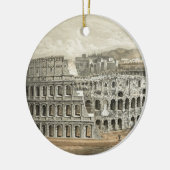 Roman Kolosseum Vintage Kunst Keramik Ornament (Links)