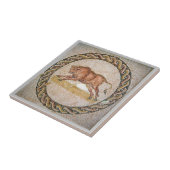 Roman Mosaics Keramik Tile, Small (4,25" x 4,25") Fliese (Seite)