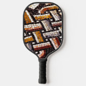Roman Mosaik Pickleball Schläger (Rückseite)