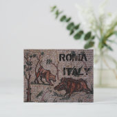 Roman Mosaik Postkarte (Stehend Vorderseite)