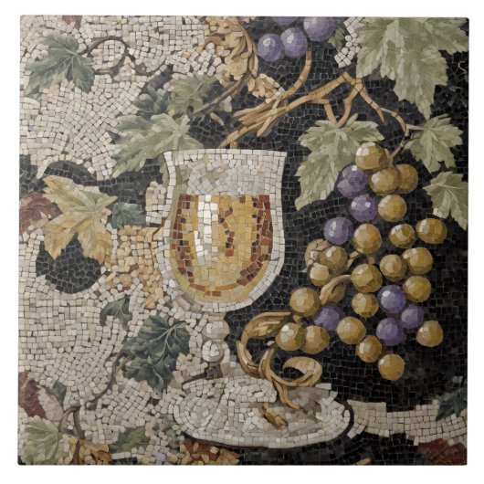 Roman Mosaik Style Keramik Fliese (Vorderseite)