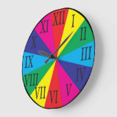 ROMAN NUMBERS farbige Armbanduhren Große Wanduhr (Winkel)